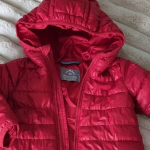 Red Kids Puffer Jacket